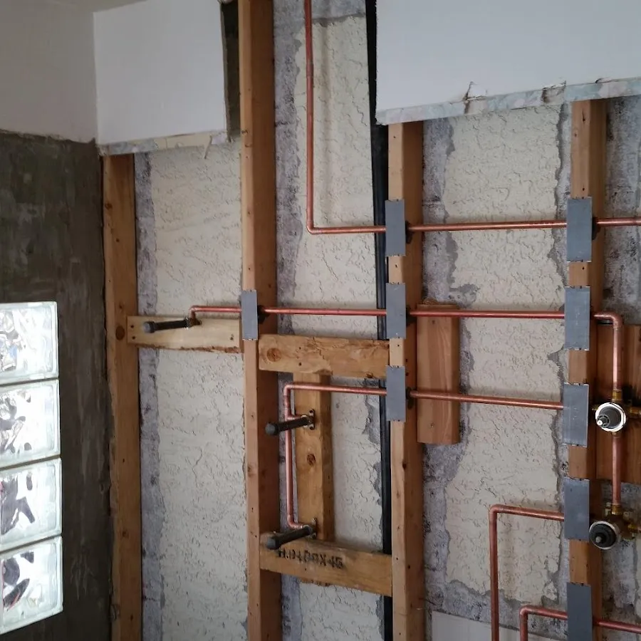 Copper pipe installation for Burst Pipe Repair in Biloxi